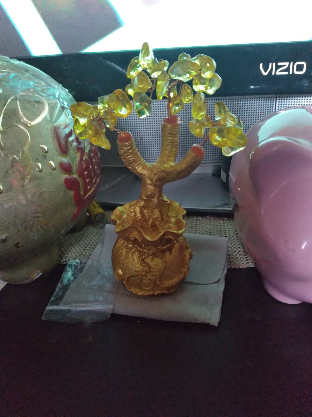 Customer photo review of Feng Shui Citrine Money Tree Wealth Ornaments