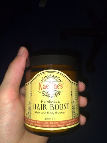 Customer photo review of Nae Nae's Hair Boost 9oz