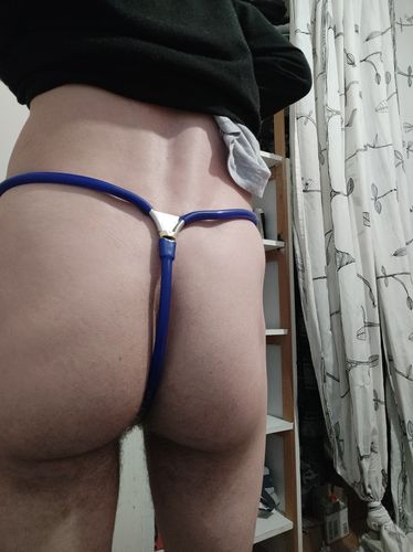 Customer photo review of Ceinture de Chasteté Homme  Gode Intégré