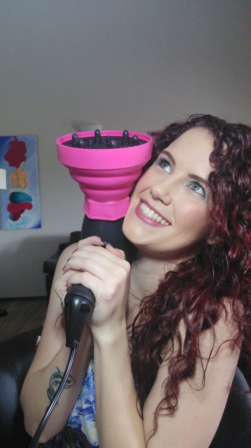 Customer photo review of Universal Collapsible Silicone Diffuser