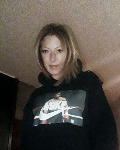 Customer photo review of Felpa cappuccio mike T.