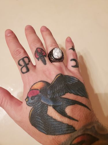 Customer photo review of White stone ring