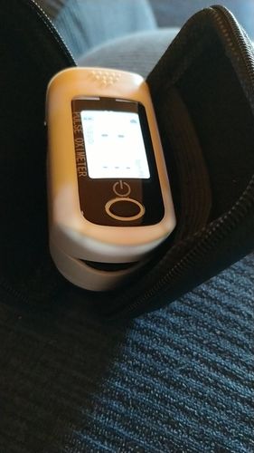 Customer photo review of OxyCheckPro™ The Fingertip Touch Oxygen Checker