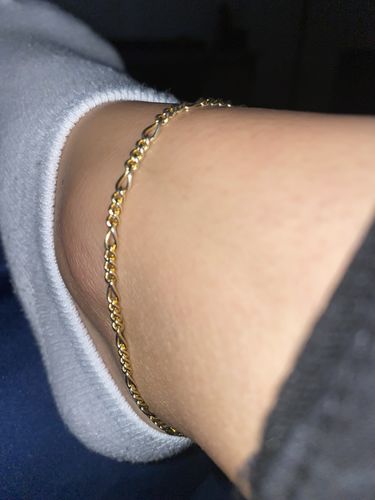 Customer photo review of Fígaro anklet