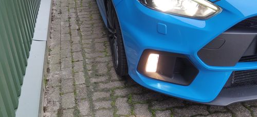 Customer photo review of Ford Focus RS MK3 Fog Light Armour