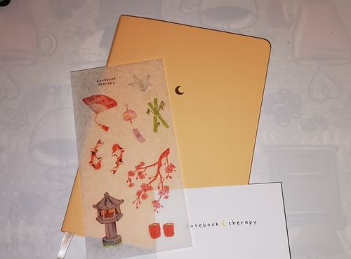 Customer photo review of Tsuki 'Pastel Edition' Bullet Journal ☾