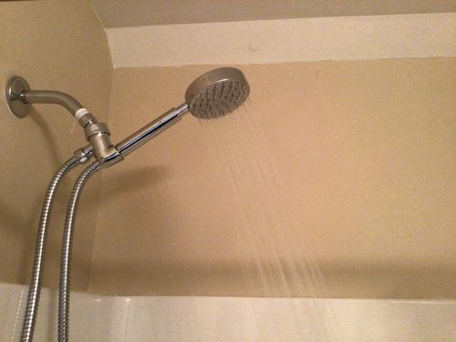 Customer photo review of 1-Spray Handheld Shower Head Set