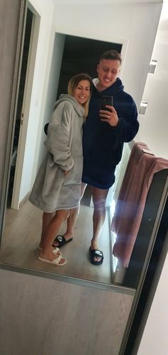 Customer photo review of SweetPlaid™ - Gris