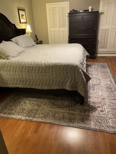 Customer photo review of Distressed Vintage Kendra Ash Area Rug