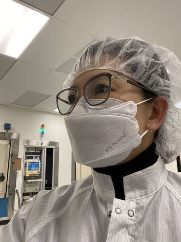 Customer photo review of AirQUEEN Nanomask