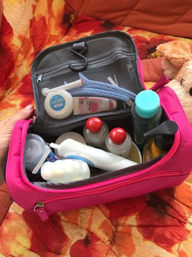 Customer photo review of Waterproof Toiletry Bag