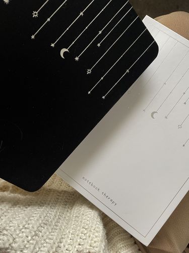 Customer photo review of Tsuki ‘Falling Star’ Limited Edition Bullet Journal ☾