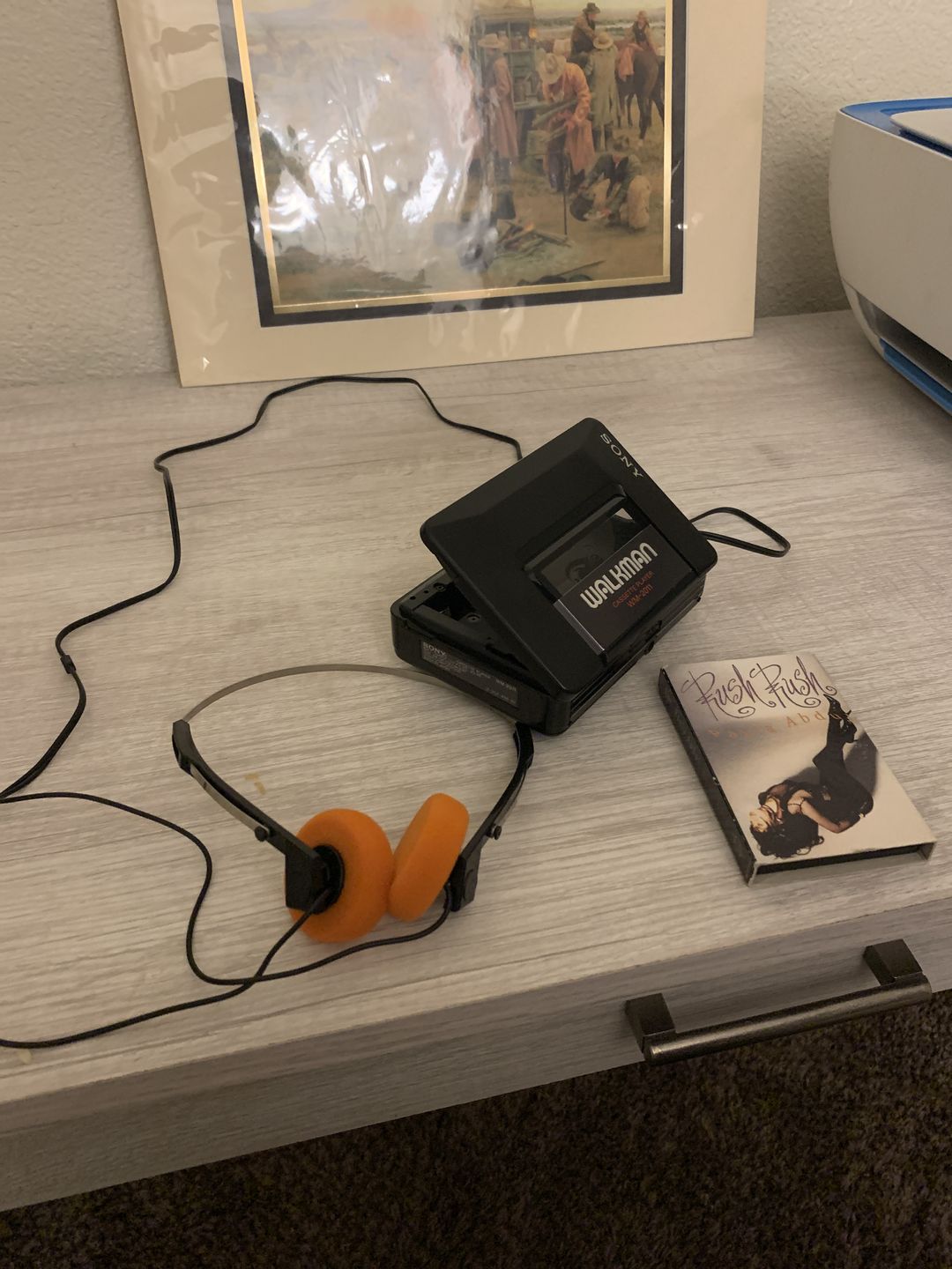 Customer photo review of Sony Walkman WM-2011 Portable Cassette Player
