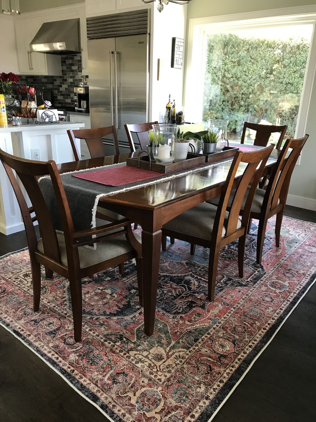 Customer photo review of Distressed Vintage Kendra Area Rug
