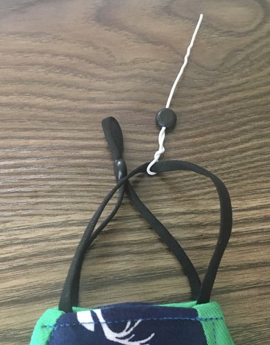 Customer photo review of Black Cord/Elastic Toggle - (20 Toggles /10 Masks)