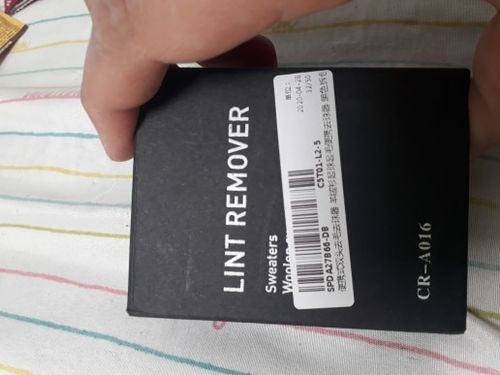 Customer photo review of Reusable Lint Remover