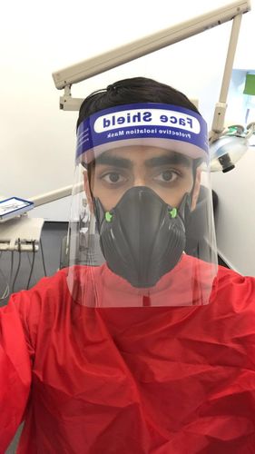 Customer photo review of Stealth P3 Dust & Particle Protective Respirator Face Mask