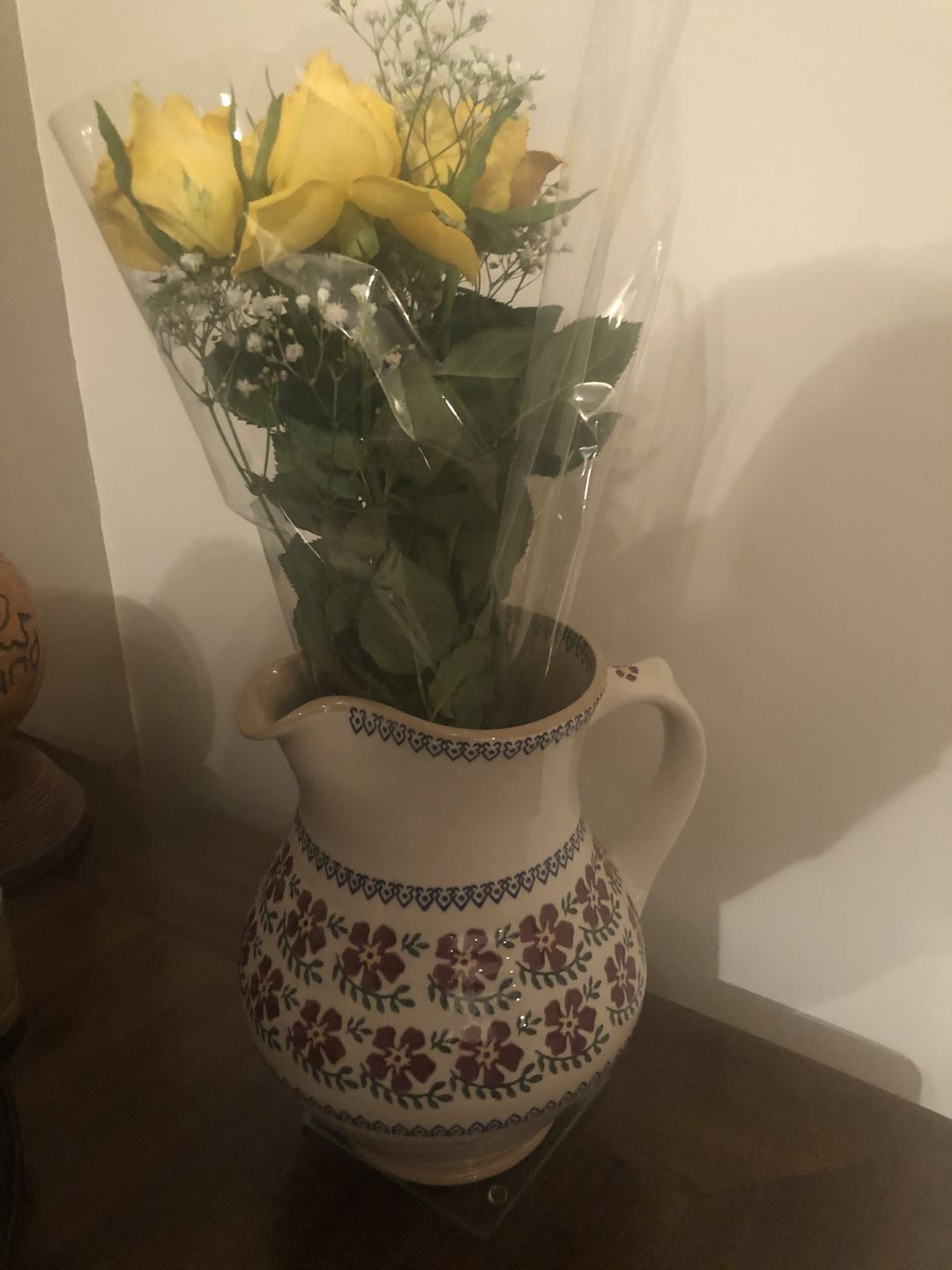 Customer photo review of Large Jug Old Rose