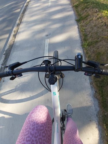 Customer photo review of Legging 7/8 Eco Pink Cheetah