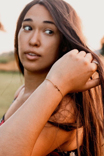 Customer photo review of ‘Unlock Your Dreams’ Luxe Key Freedom Bracelet