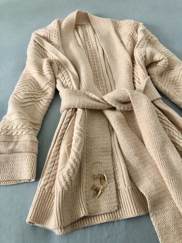 Customer photo review of Cardigan Laine Épaisse Tricotée - Owen