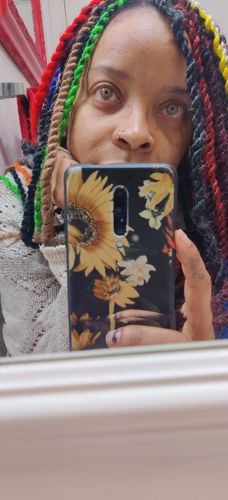 Customer photo review of [US Warehouse] New York Brown Prescription Contact Lenses