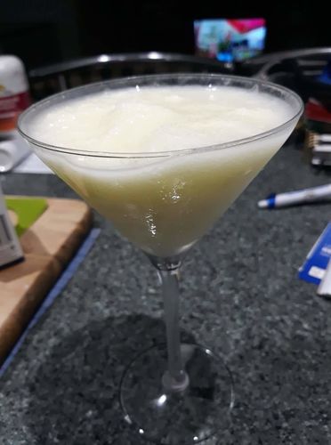 Customer photo review of Piña Colada Cocktail Mix