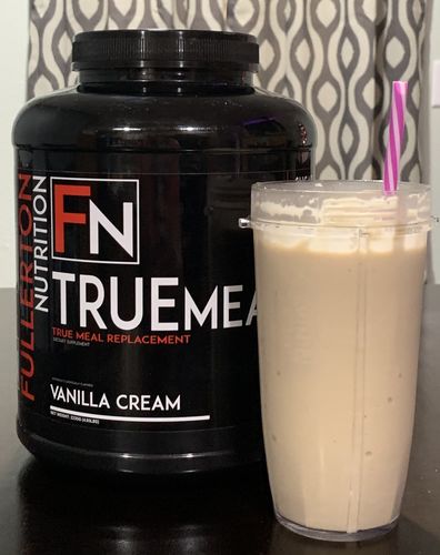 Customer photo review of True Meal Keto low carb meal replacement