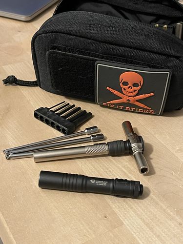 Customer photo review of Ratcheting T-Way Wrench with Locking Hex Drive