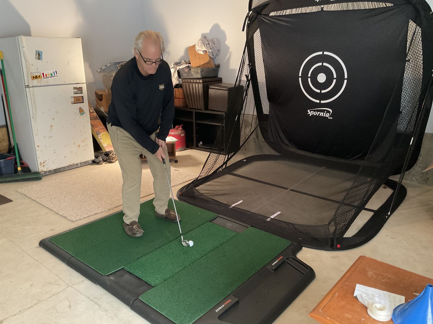 Customer photo review of TrueStrike Golf Mat Gel Section
