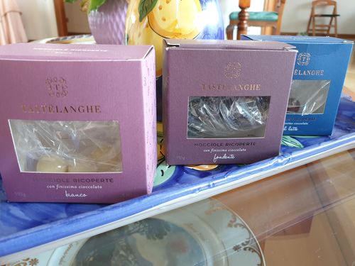 Customer photo review of 4 confezioni di Nocciola Piemonte IGP "Tostata" ricoperta di ciocciolato