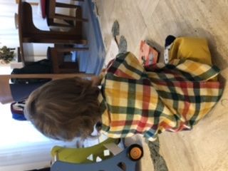 Customer photo review of Autumn Rainbow Check Out & About Shirt