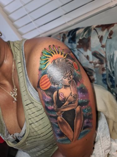 Customer photo review of Signature Tattoo Numbing Cream