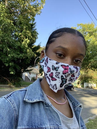 Customer photo review of Barbie Dreams Tennis Necklace