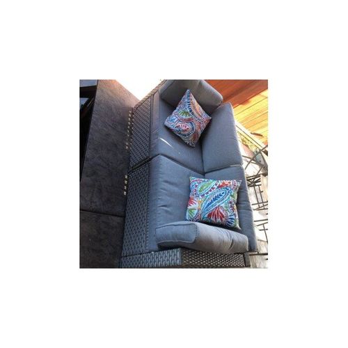 Customer photo review of Outdoor Gray Sofa