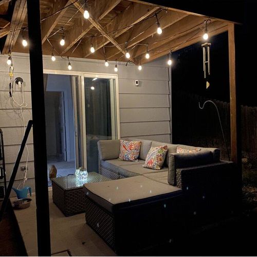 Customer photo review of Outdoor Gray Sofa