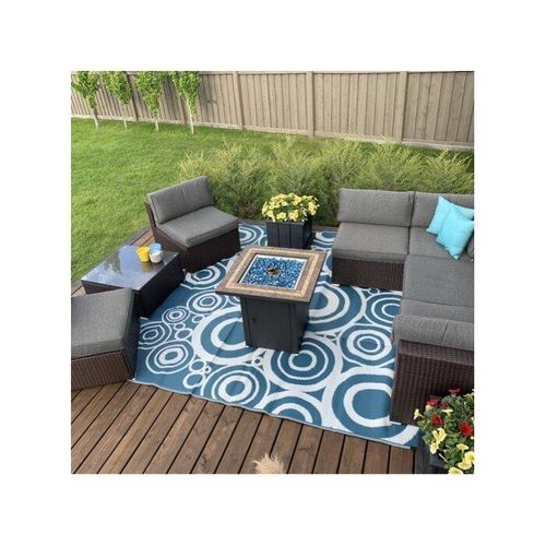 Customer photo review of Outdoor Brown  Sofa