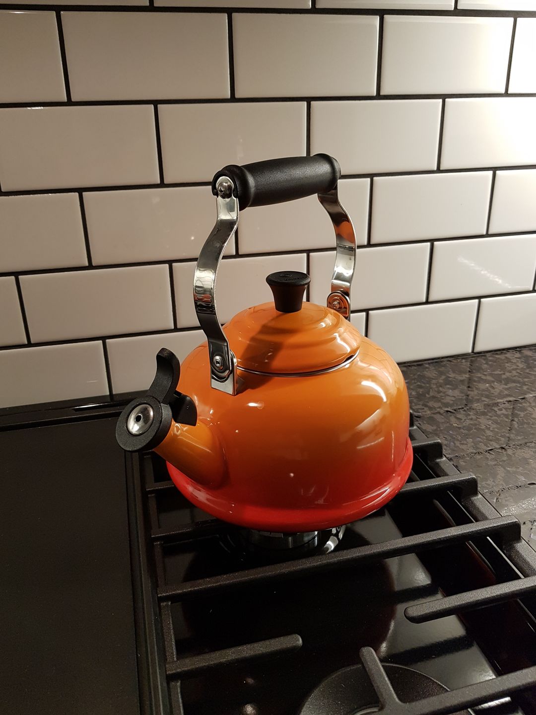 Customer photo review of Le Creuset Whistling Kettle - Classic