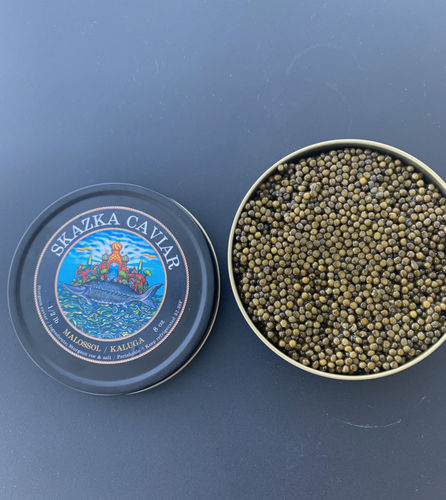 Customer photo review of Kaluga Sturgeon Caviar - (River Beluga)
