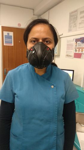 Customer photo review of Stealth P3 Dust & Particle Protective Respirator Face Mask