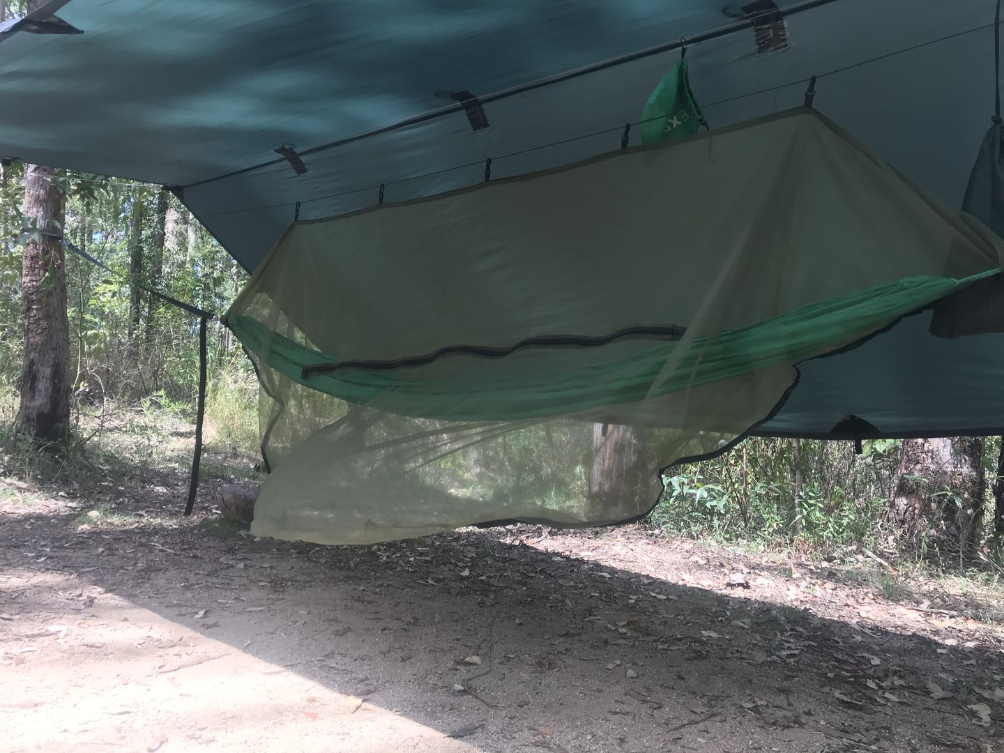 Customer photo review of Ultralight Hammock Bug Net