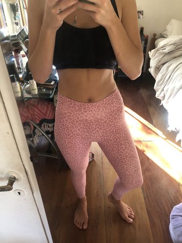 Customer photo review of Legging 7/8 Eco Pink Cheetah