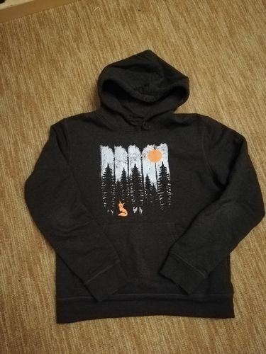 Customer photo review of FUCHS IM WALD - BIO  - Unisex Hoodie (BASIC)