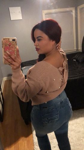 Customer photo review of 'Fairytale' Butt Lift Levanta Cola Jeans 12316