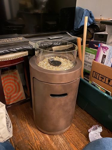 Customer photo review of Outdoor Fire Pits