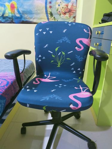 Customer photo review of Magic Universal Chair Cover