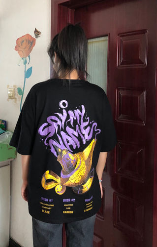 Customer photo review of #MY-sd8856# 潮品短袖T恤