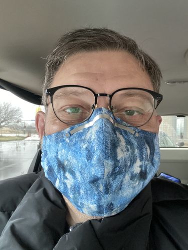 Customer photo review of Mask Insert - Contoured - 100 Count