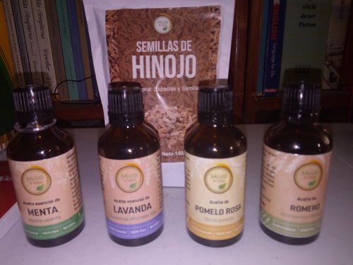 Customer photo review of Aceite esencial de menta (Mentha Piperita spp)