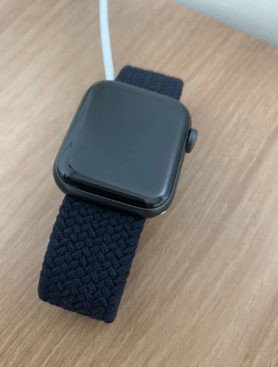 Customer photo review of Nylon Braided Solo Loop Band for Apple Watch